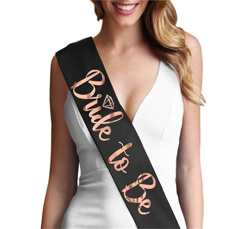 Bride Tribe Sash - وشاح ساتان 