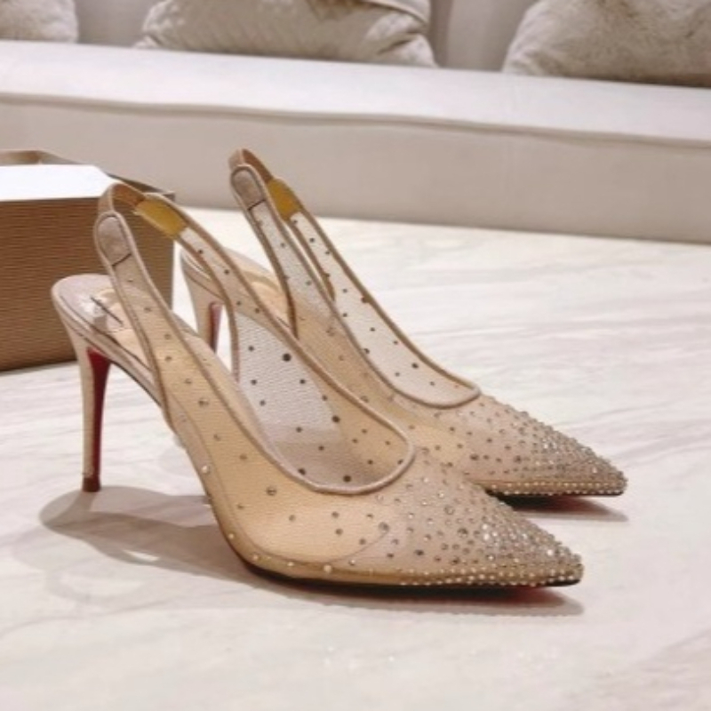 Wedding Shop - أحذية نسائية ذات كعب عالٍ مدبب