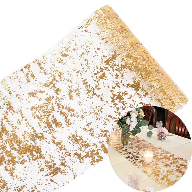 عدائين لطاولة الزفاف من الذهب  - مراجعة Table Runner Sequin وسعره