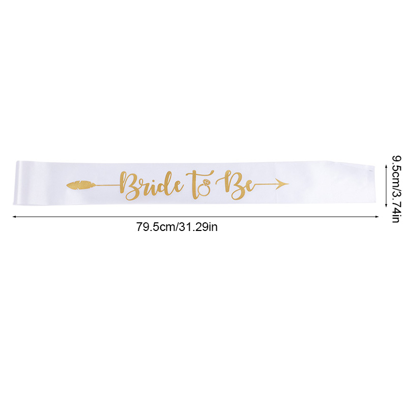1 مجموعة العروس لتكون العروس ق - مراجعة Bride Tribe Sash وسعره