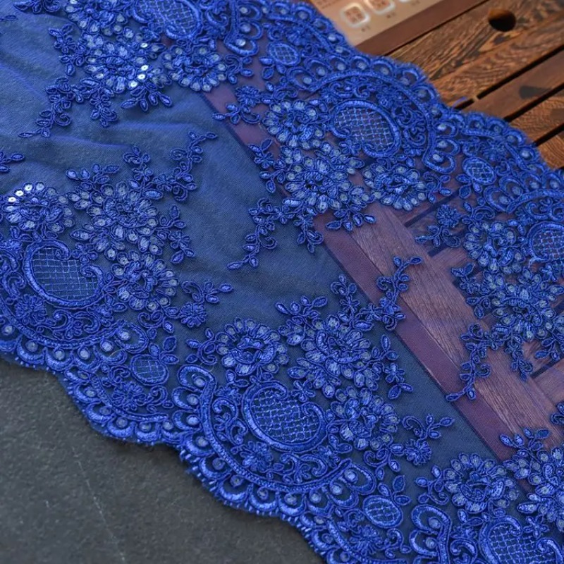 قماش دانتيل عالي الجودة متعدد  - مراجعة Table Runner Sequin وسعره