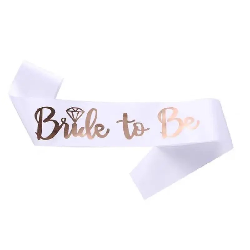 مجموعة واحدة من شريط الزفاف بت - مراجعة Bride Tribe Sash وسعره