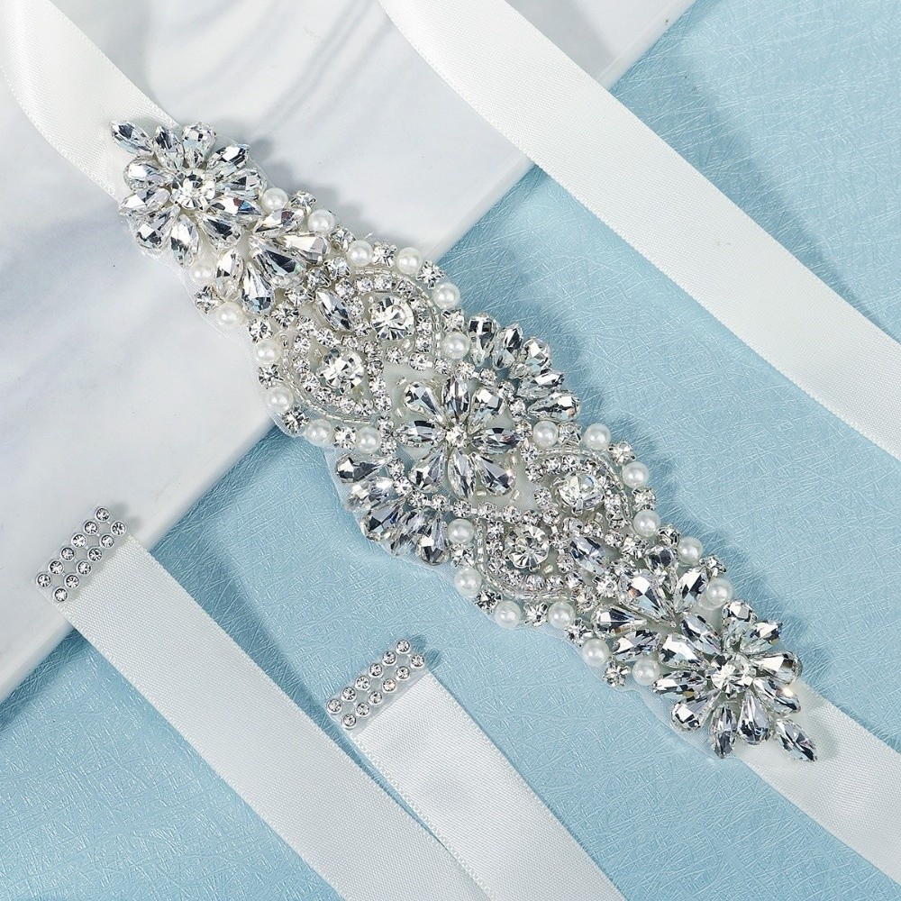 حزام زفاف أنيق على الطراز الكو - مراجعة Bridal Sash Ribbon وسعره