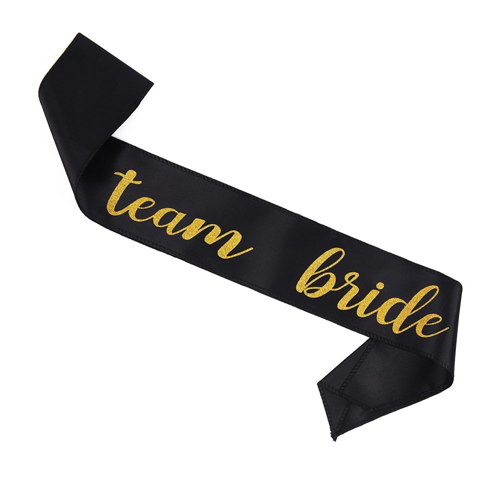 1 مجموعة الزفاف العروس ليكون ف - مراجعة Bride Tribe Sash وسعره