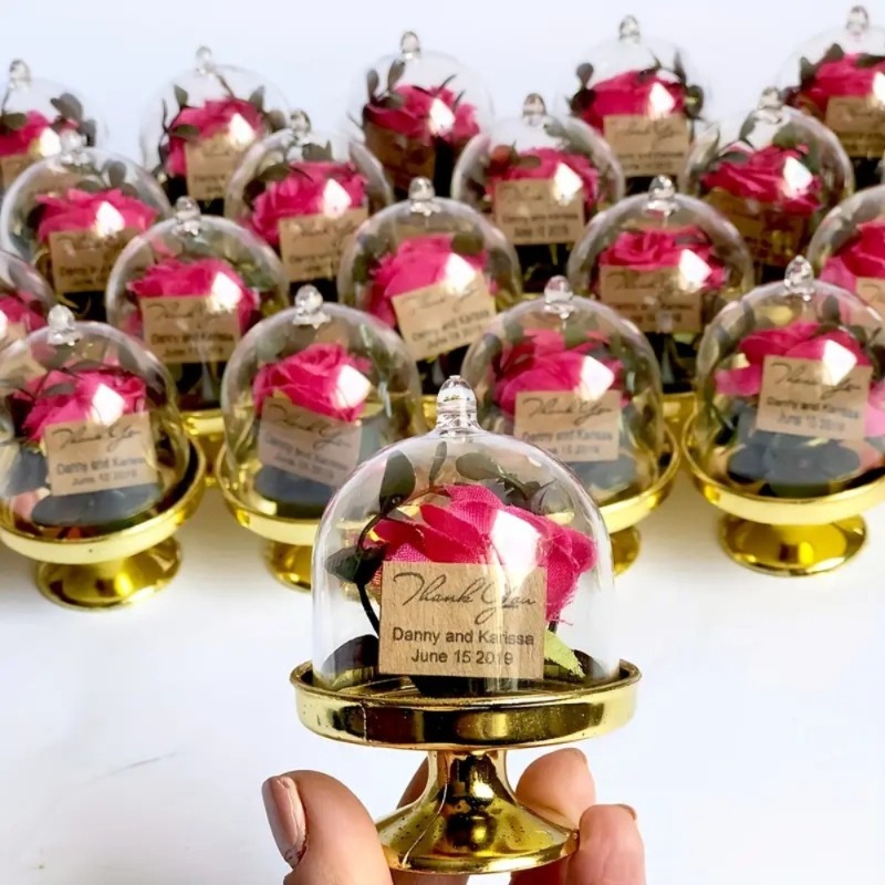 24 قطعة من علب الحلوى البلاستي - مراجعة Wedding/Event Supply Store وسعره