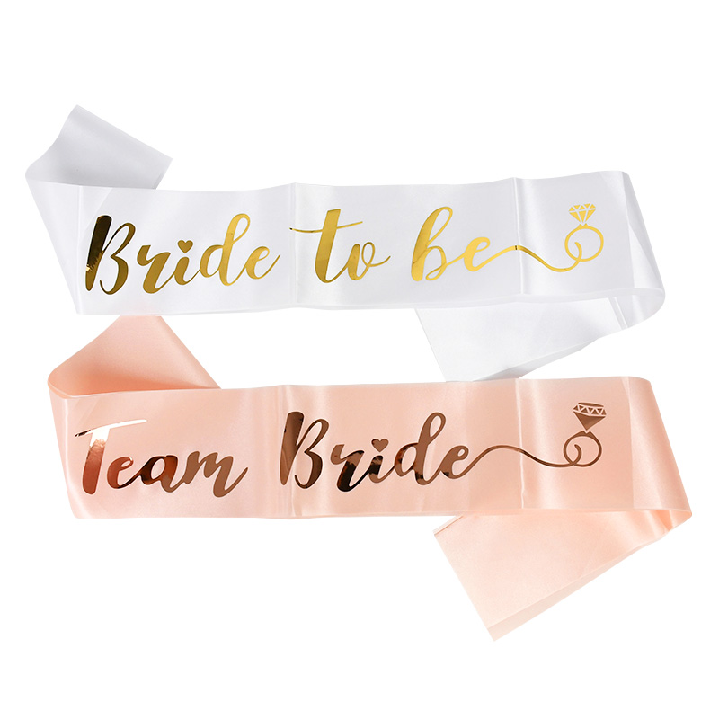 1 مجموعة العروس لتكون فريق الع - مراجعة Bride Tribe Sash وسعره