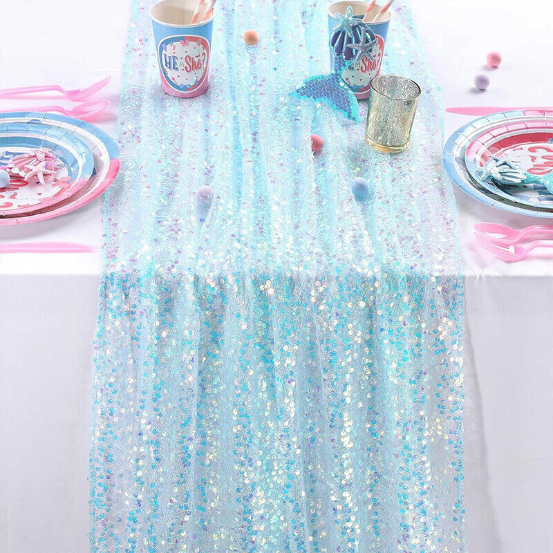 مفرش طاولة بترتر متلألئ وحفلات - مراجعة Table Runner Sequin وسعره