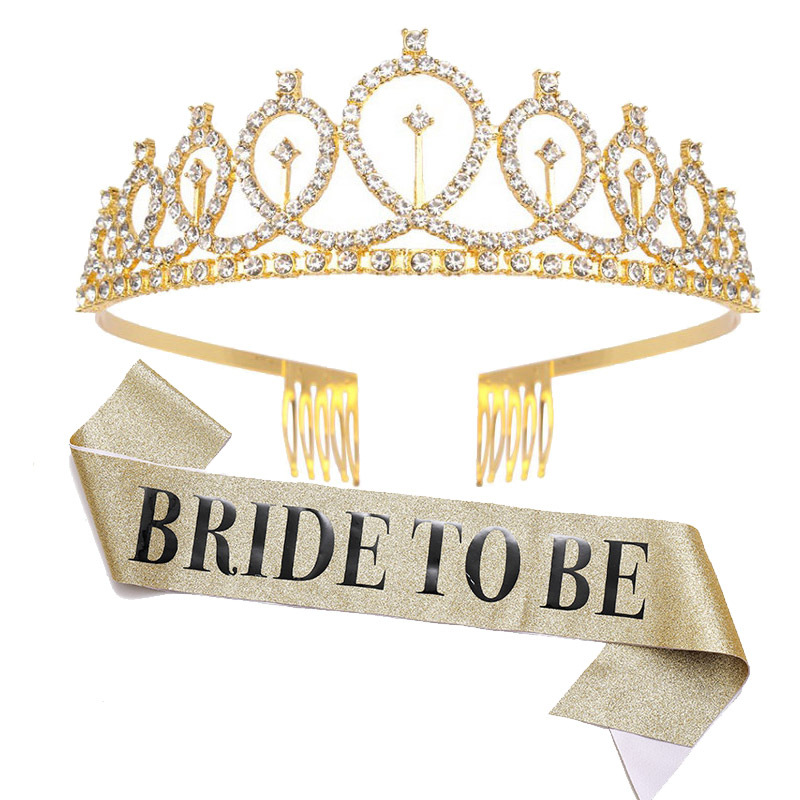 مجموعة واحدة من العروس الذهبية - مراجعة Bride Tribe Sash وسعره