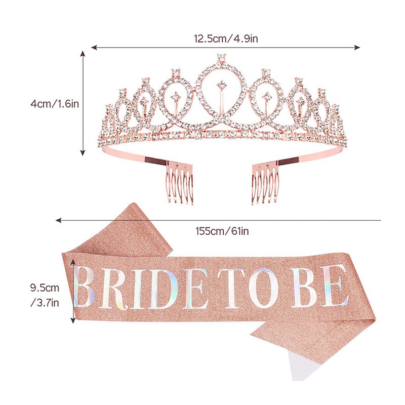 مجموعة واحدة من العروس الذهبية - مراجعة Bride Tribe Sash وسعره